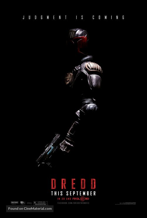 Dredd - Teaser movie poster