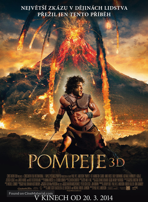 Pompeii - Czech Movie Poster
