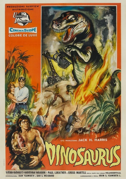 Dinosaurus! - Italian Movie Poster