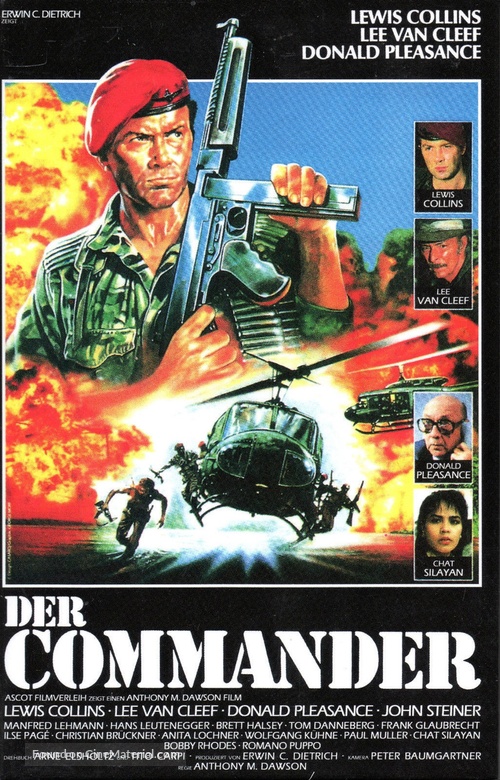 Der Commander - German DVD movie cover