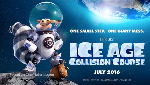 Ice Age: Collision Course - Movie Poster
