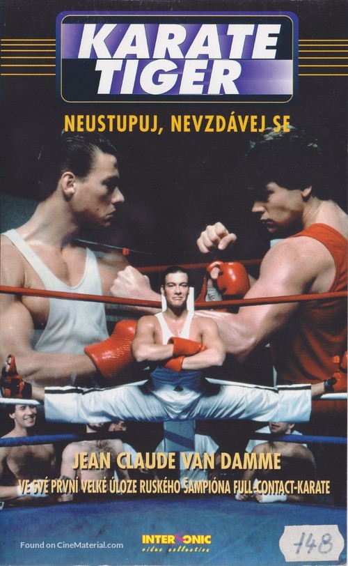 No Retreat, No Surrender - Czech VHS movie cover