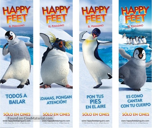 Happy Feet - Argentinian Movie Poster