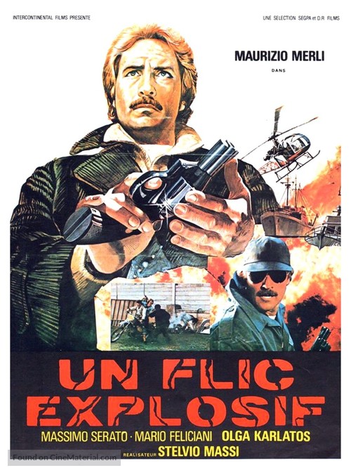 Un poliziotto scomodo - French Movie Poster