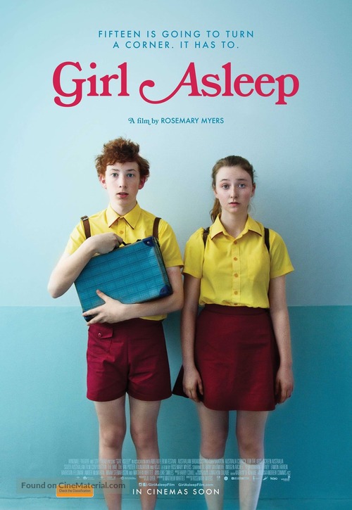 Girl Asleep - Australian Movie Poster