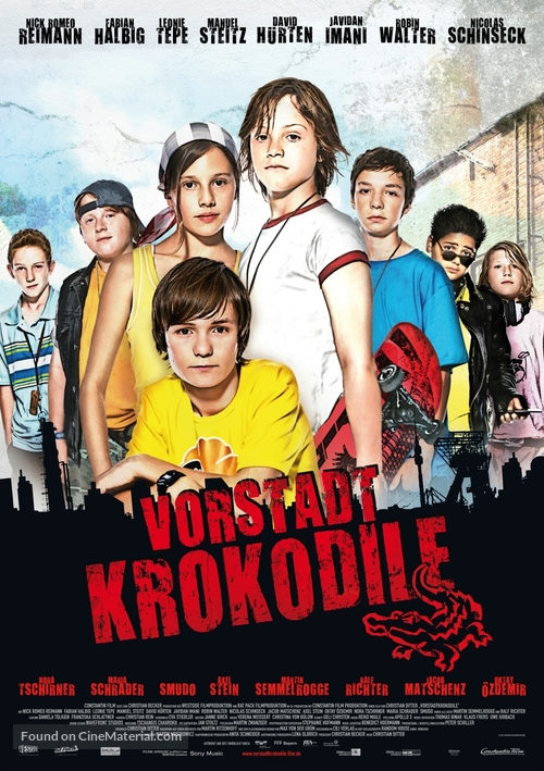 Die Vorstadtkrokodile - German Movie Poster