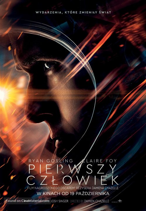 First Man - Polish Movie Poster