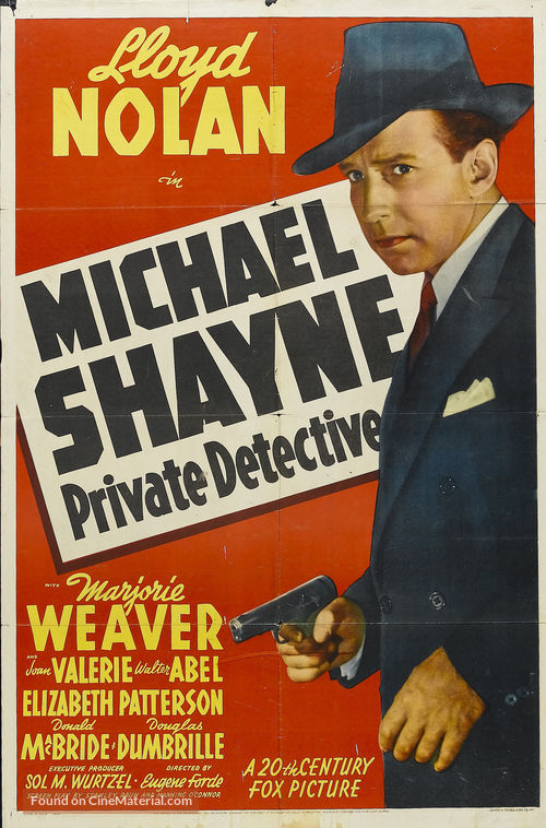 Michael Shayne: Private Detective - Movie Poster