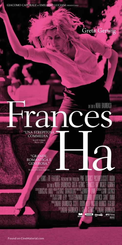 Frances Ha - Italian Movie Poster