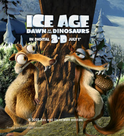 Ice Age: Dawn of the Dinosaurs - Bulgarian Movie Poster