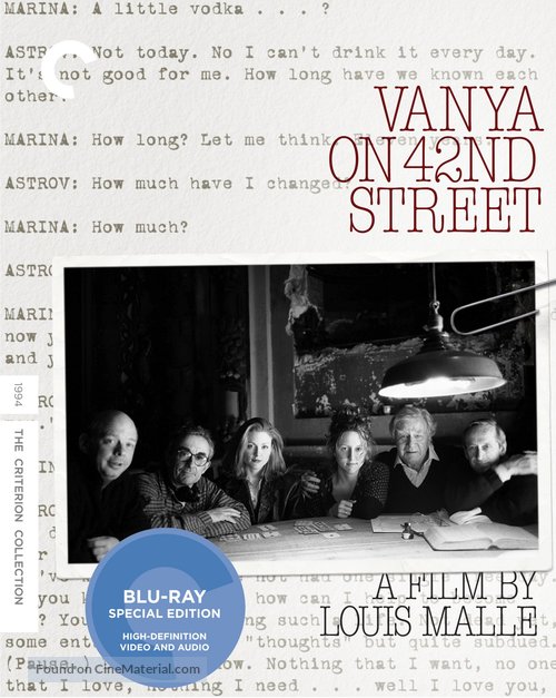 Vanya On 42nd Street - Blu-Ray movie cover