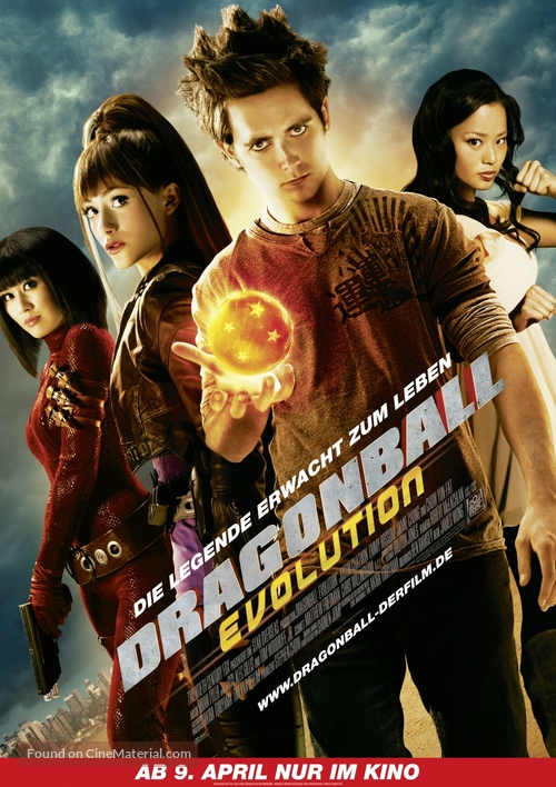 Dragonball Evolution - German Movie Poster