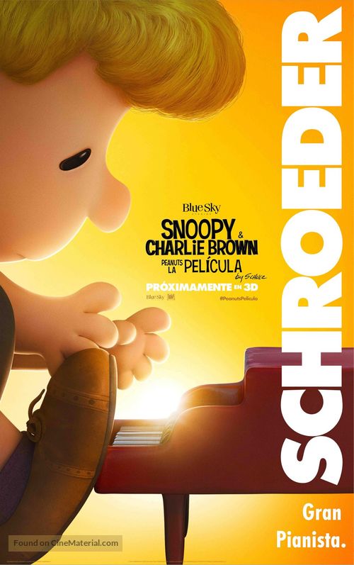 The Peanuts Movie - Mexican Movie Poster