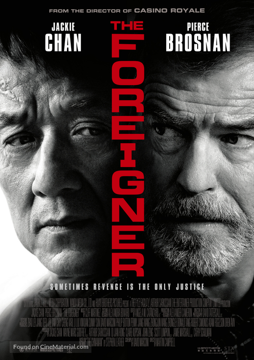 The Foreigner - Norwegian Movie Poster