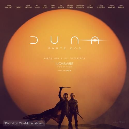 Dune: Part Two - Mexican Movie Poster
