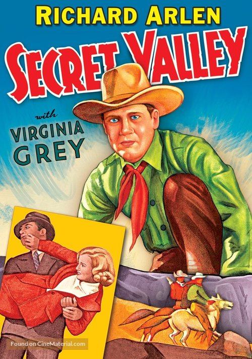 Secret Valley - DVD movie cover