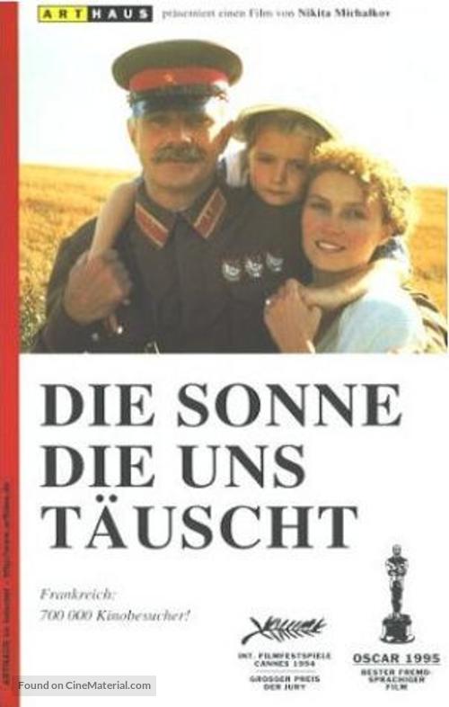 Utomlyonnye solntsem - German Movie Cover
