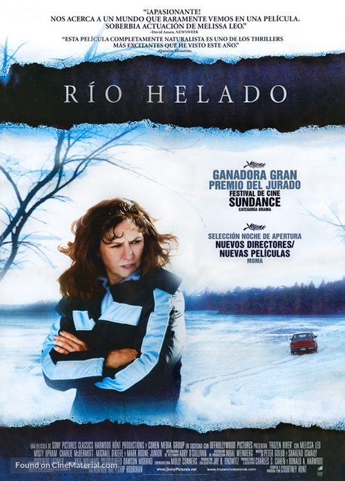 Frozen River - Mexican Movie Poster