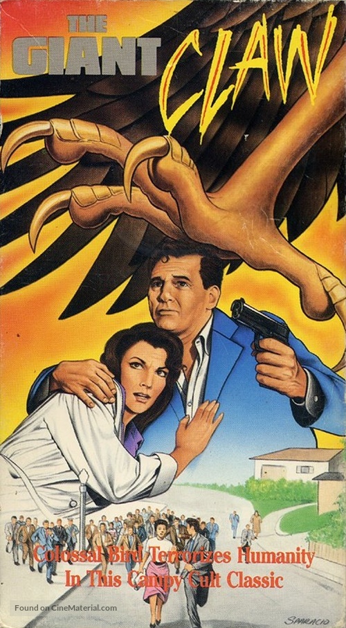 The Giant Claw - VHS movie cover