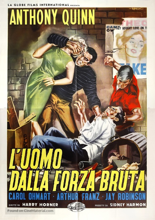 The Wild Party - Italian Movie Poster