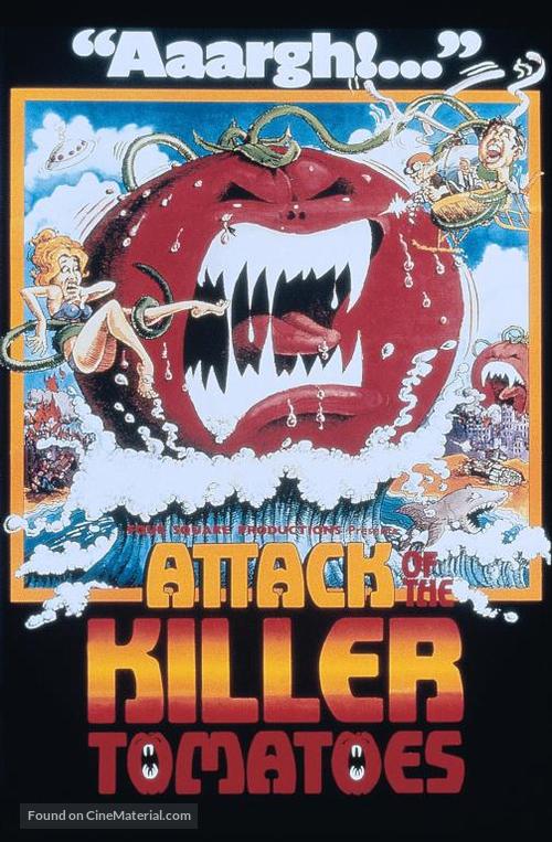 Attack of the Killer Tomatoes! - VHS movie cover