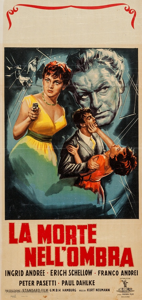 Drei vom Variet&eacute; - Italian Movie Poster