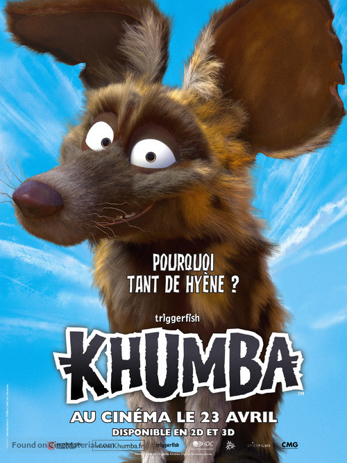 Khumba - French Movie Poster