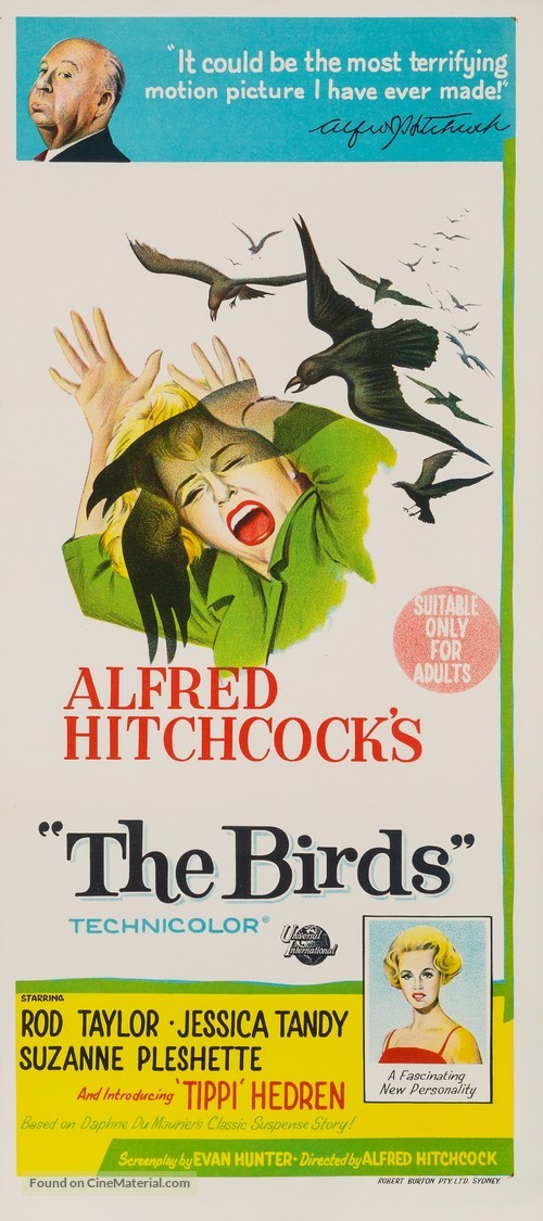 The Birds - Australian Movie Poster