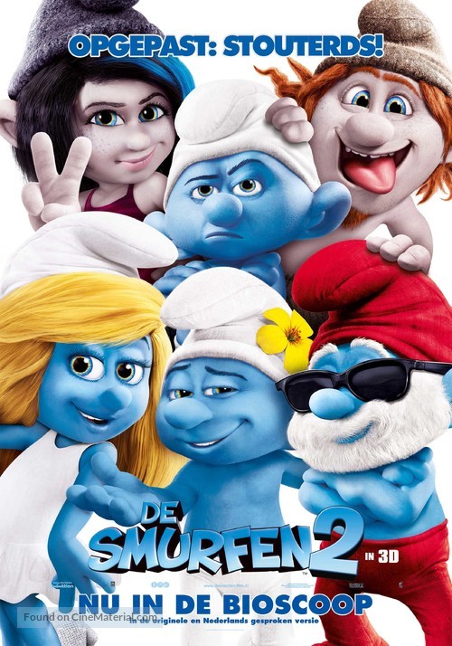 The Smurfs 2 - Dutch Movie Poster