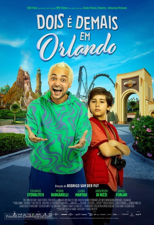 Dois &eacute; Demais em Orlando - Brazilian Movie Poster