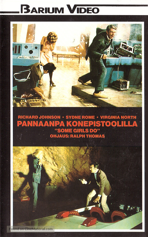 Some Girls Do - Finnish VHS movie cover