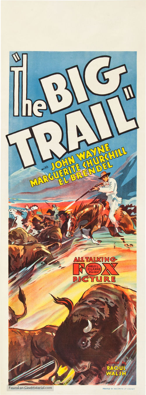 The Big Trail - Australian Movie Poster