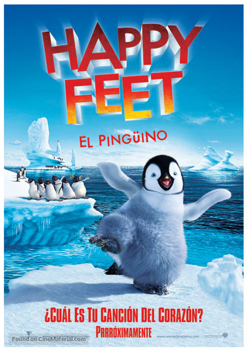 Happy Feet - Argentinian Movie Poster