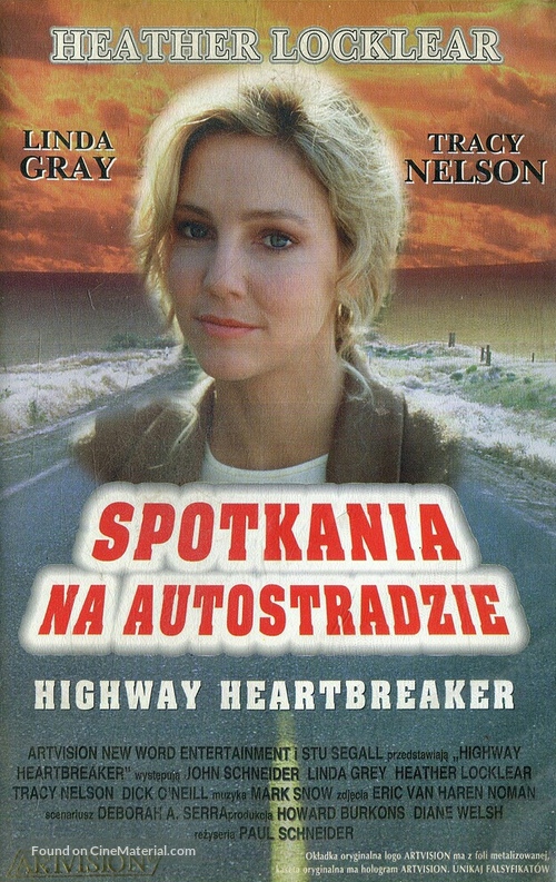 Highway Heartbreaker - Polish Movie Poster