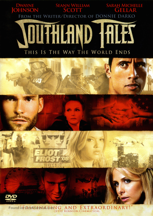 Southland Tales - DVD movie cover
