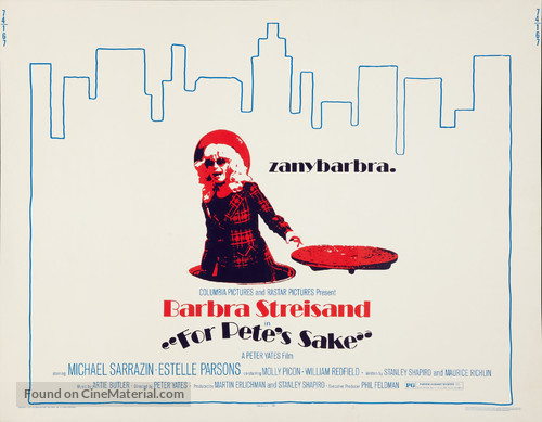 For Pete&#039;s Sake - Movie Poster