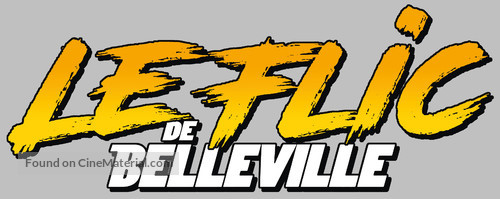 Le Flic de Belleville - French Logo