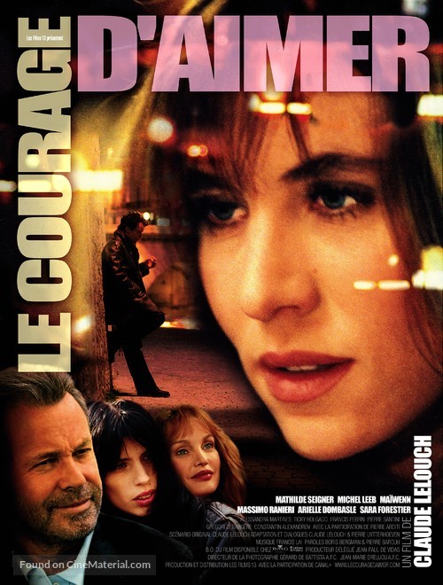 Le courage d&#039;aimer - French Movie Poster