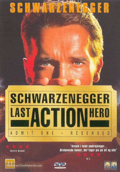 Last Action Hero - Danish DVD movie cover