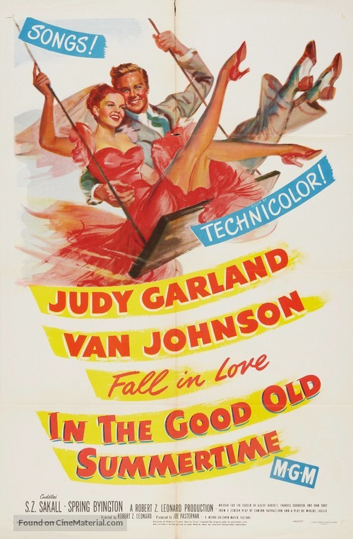 In the Good Old Summertime - Movie Poster