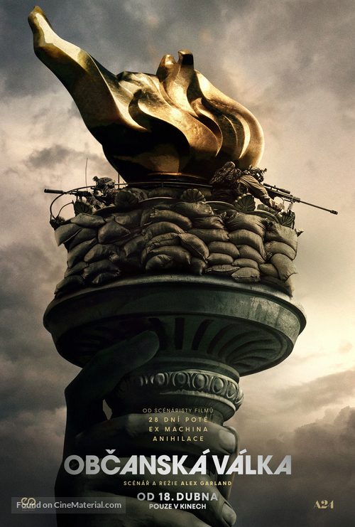 Civil War - Czech Movie Poster