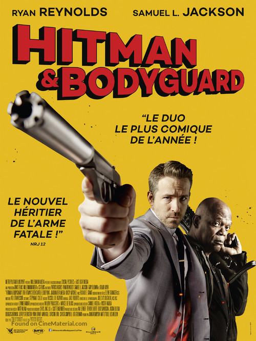 The Hitman&#039;s Bodyguard - French Movie Poster