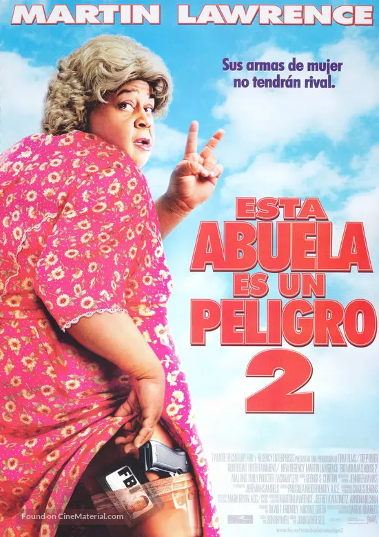 Big Momma&#039;s House 2 - Spanish Movie Poster