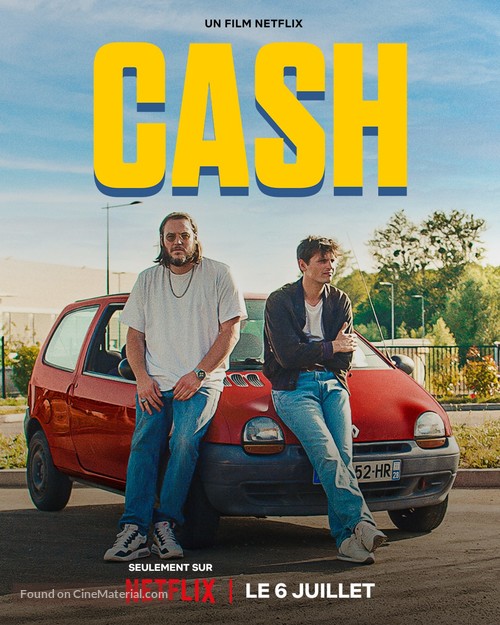 CASH - French Movie Poster