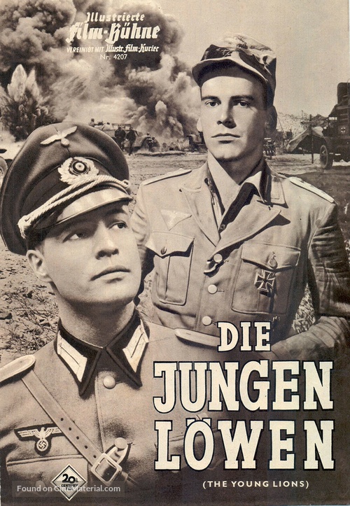The Young Lions - German poster