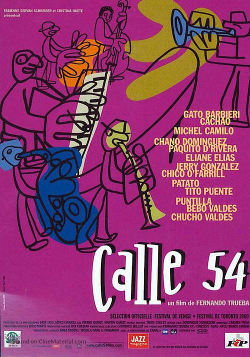 Calle 54 - French Movie Poster