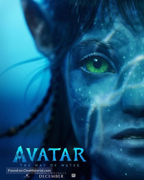 Avatar: The Way of Water - Danish Movie Poster