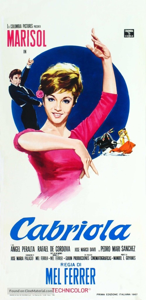 Cabriola - Italian Movie Poster