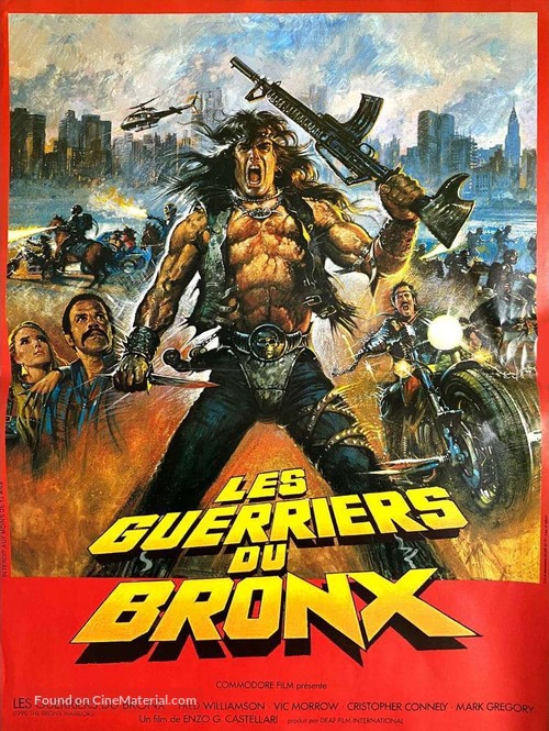 1990: I guerrieri del Bronx - French Movie Poster