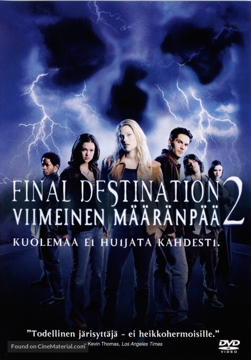 Final Destination 2 - Finnish DVD movie cover